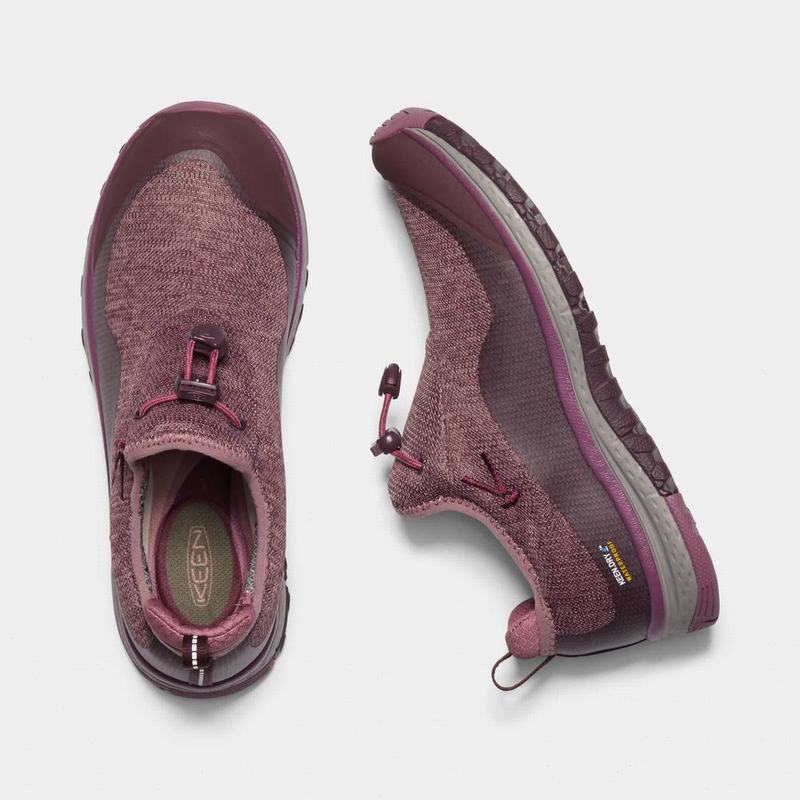 Keen Terra Moc Waterproof Womens Casual Shoes Purple Sale (4329-MQRBG)